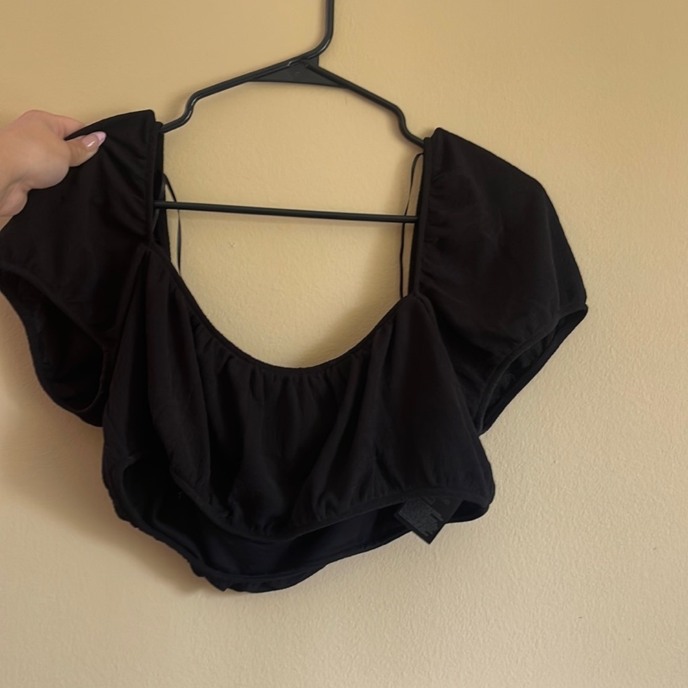 Black top top from H&M worn once